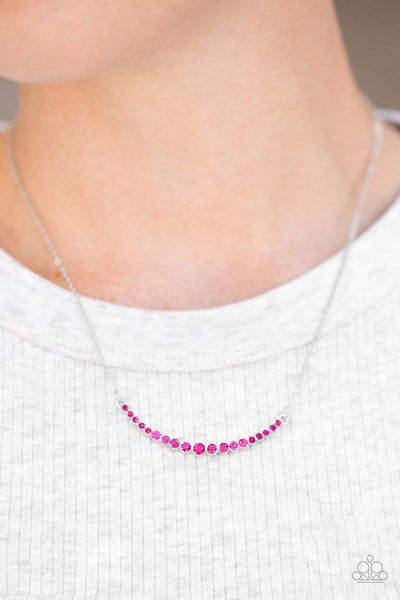 Rockin Rhinestones - Pink Necklace