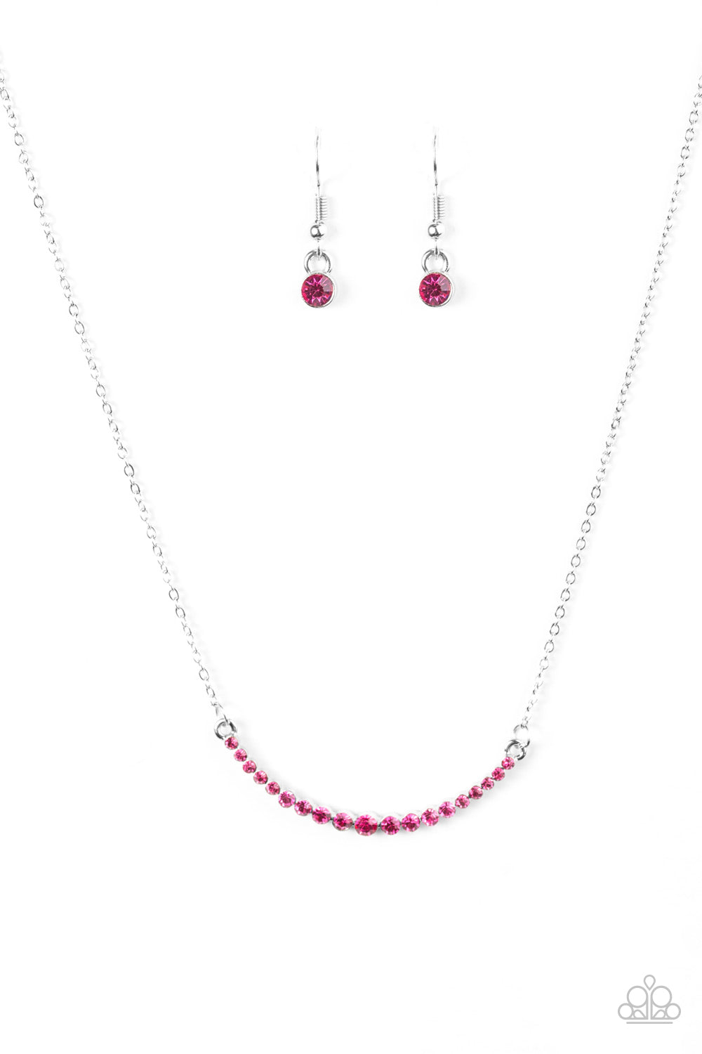 Rockin Rhinestones - Pink Necklace