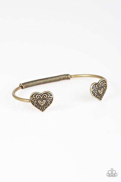 Tenderhearted - Brass Bracelet