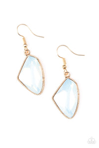 Mystic Mist - Gold Earrings