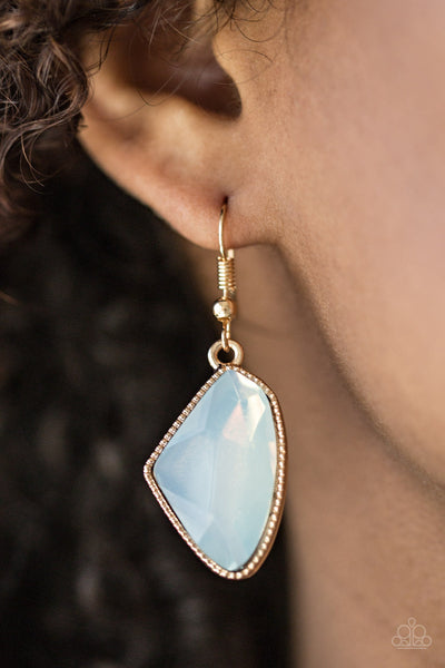 Mystic Mist - Gold Earrings