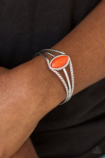 Western Wanderer - Orange Bracelet