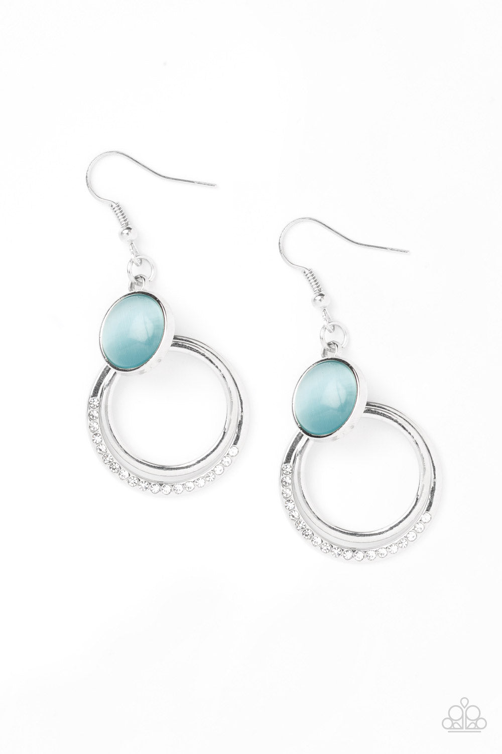 Dreamily Dreamland - Blue Earrings