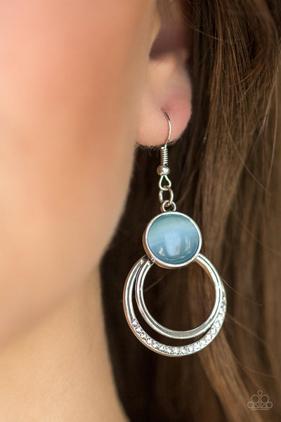 Dreamily Dreamland - Blue Earrings