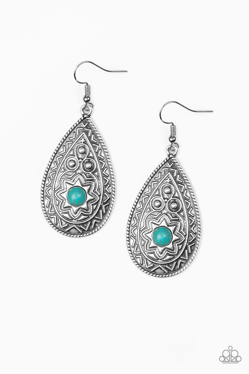 Summer Sol - Blue Earrings