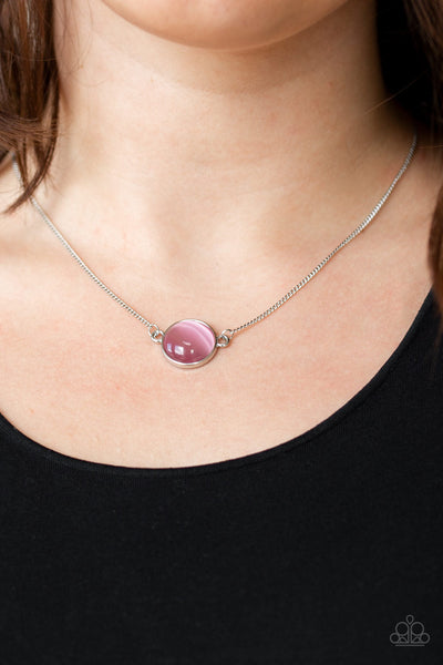 Rose-Colored Glasses - Pink Necklace