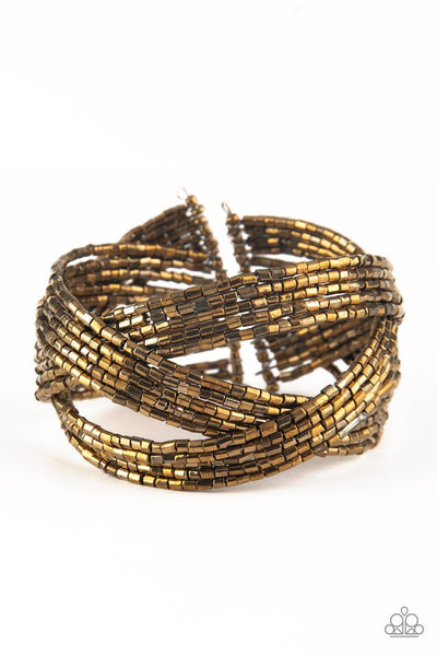 Shooting Stars - Brass Bracelet