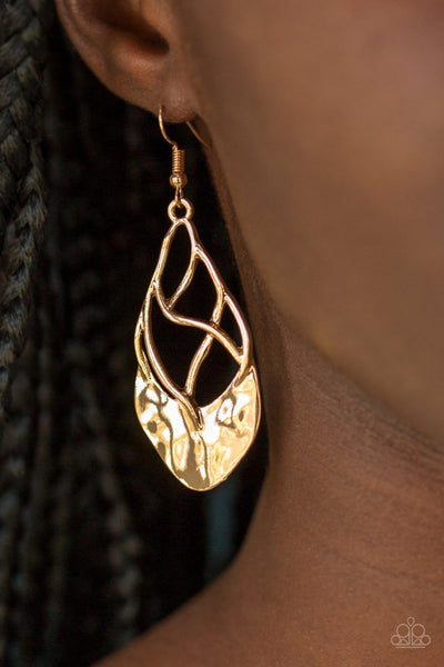 Super Swanky - Gold Earrings