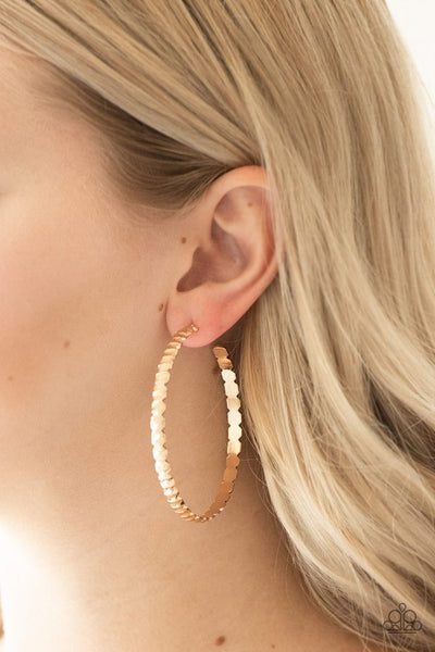 Totally Off The HOOP - Gold Earrings