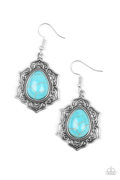 So Santa Fe - Blue Earrings