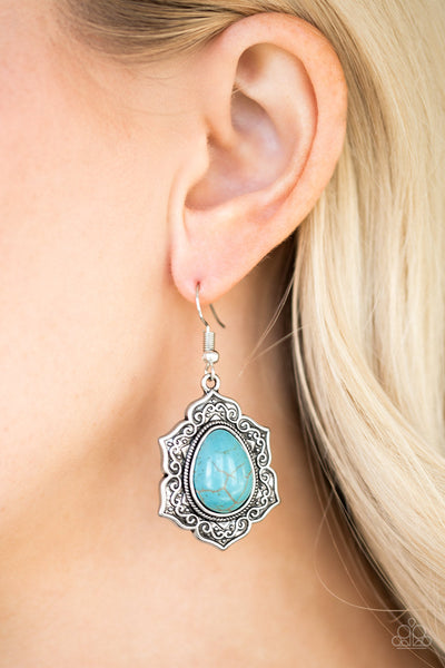 So Santa Fe - Blue Earrings