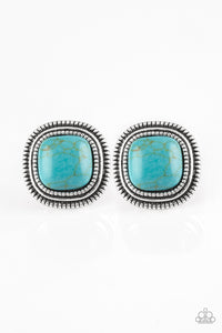 FRONTIER-Runner - Blue Post Earrings