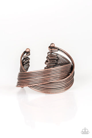 Urban Glam Copper Bracelet