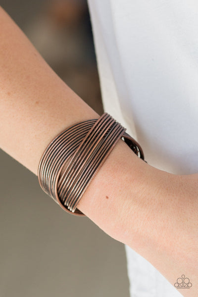 Urban Glam Copper Bracelet