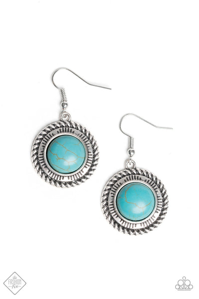 Natural-Born Nomad - Blue Earrings