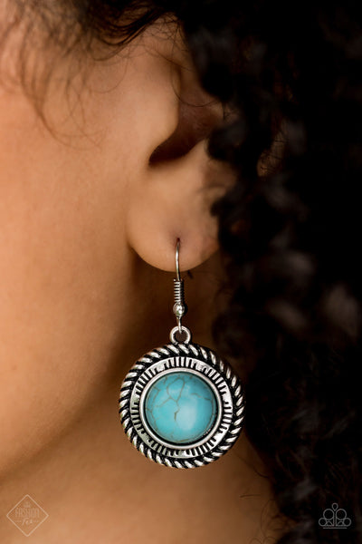 Natural-Born Nomad - Blue Earrings