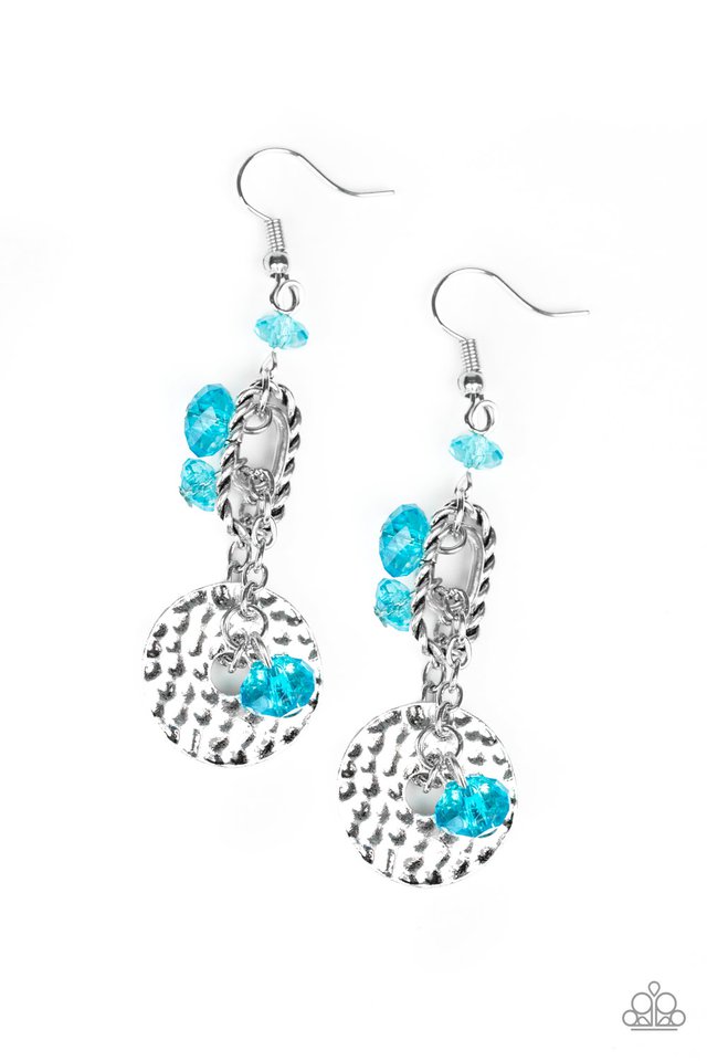 Seaside Catch - Blue Earrings