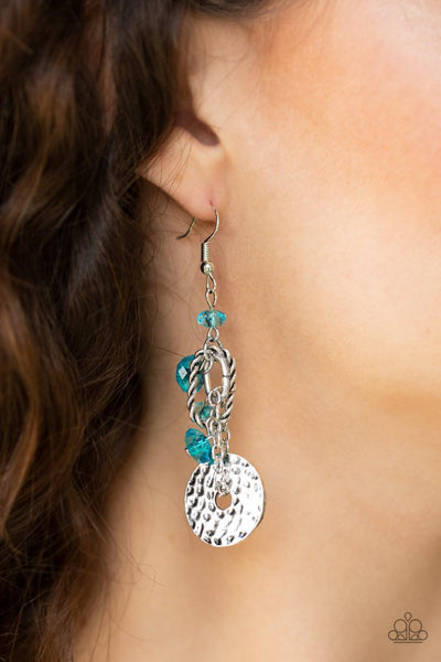 Seaside Catch - Blue Earrings