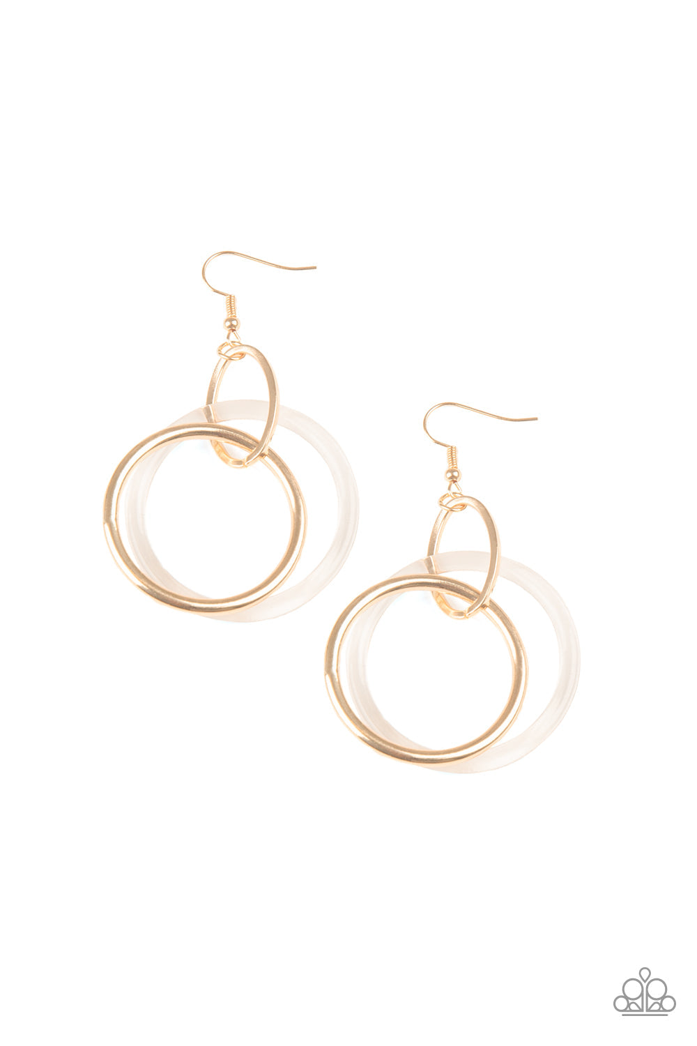 Circus Circuit - Gold Earrings