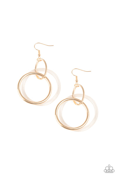 Circus Circuit - Gold Earrings