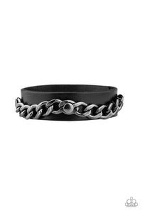 Be The CHAINge - Black Bracelet