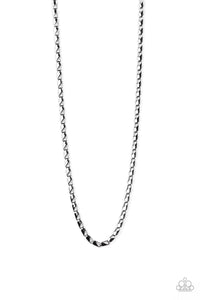 Free Agency - Black Mens Necklace