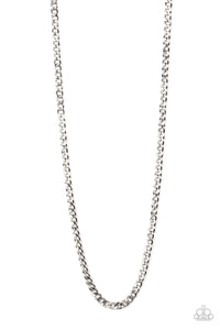 Delta - Silver Mens Necklace