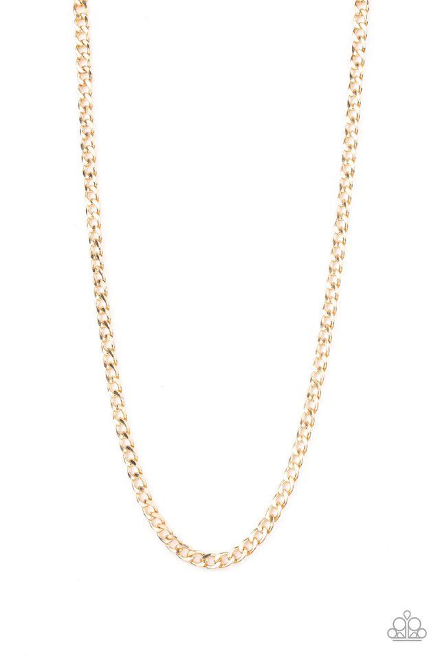 Delta - Gold Mens Necklace