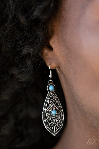 Sweetly Siren - Blue Earrings