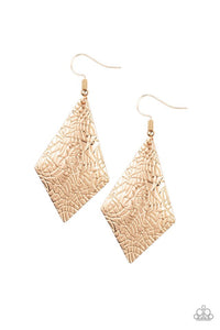 Texture Retreat - Gold Earrings