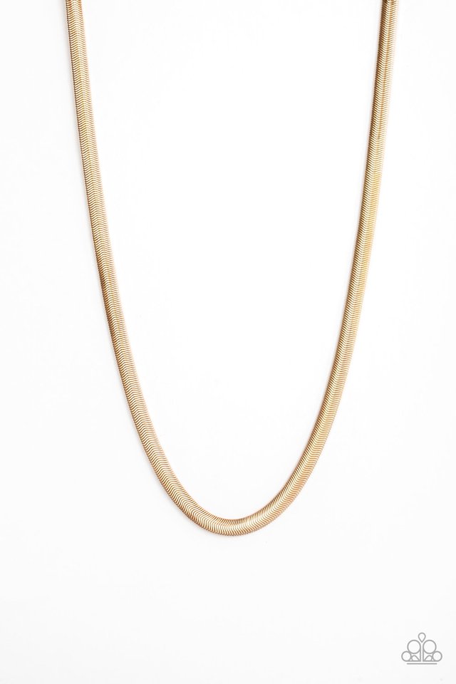 Kingpin - Gold Mens Necklace