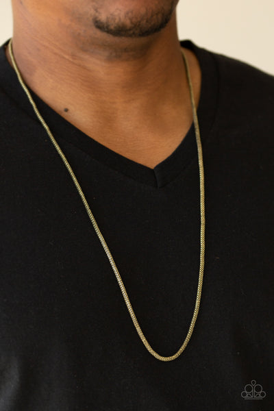 Underground - Brass  Men's Necklace