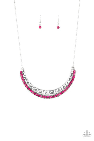 Impressive - Pink Necklace