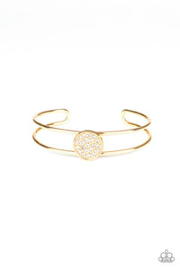 Dial Up The Dazzle - Gold Bracelet