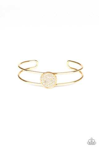 Dial Up The Dazzle - Gold Bracelet