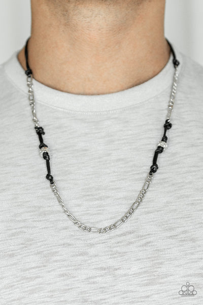 Rural Renegade - Black Mens Necklace