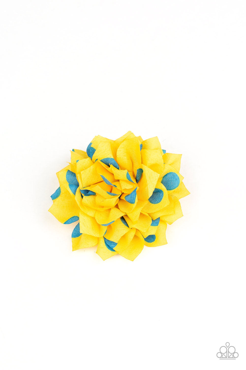 Polka Perfection - Yellow Hair Clip