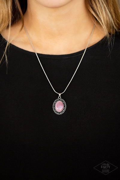 Western Plains - Pink Necklace