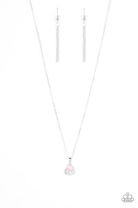 Turn On The Charm - Pink Necklace