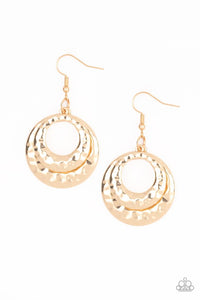 Perfectly Imperfect - Gold Earrings