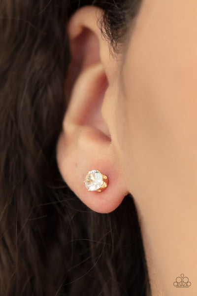 Delicately Dainty - Gold Post Earrings