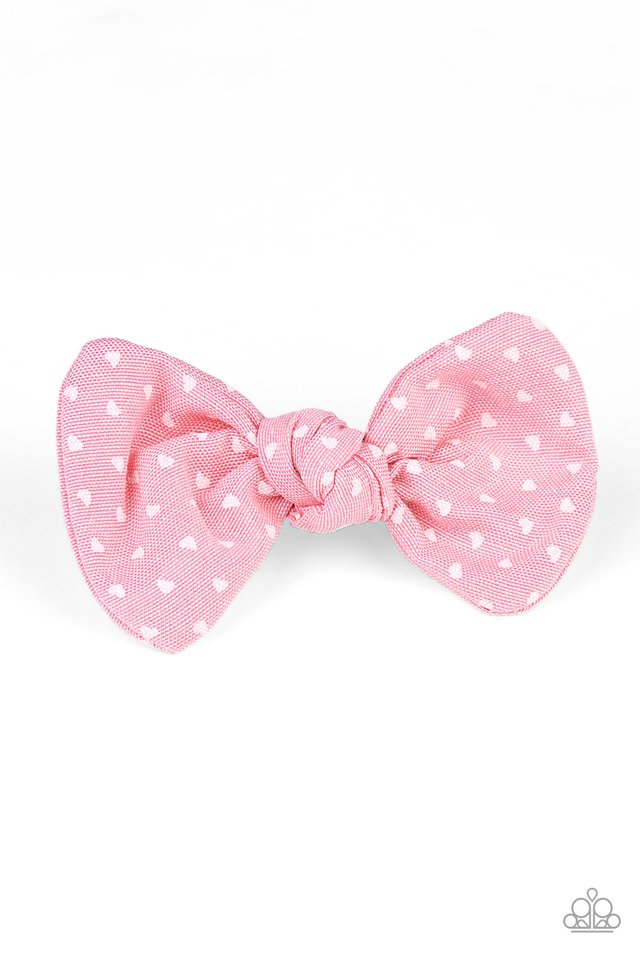 BOW a Kiss - Pink Hair Clip