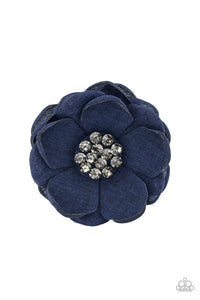 Dewdrop Dazzle - Blue Hair Clip