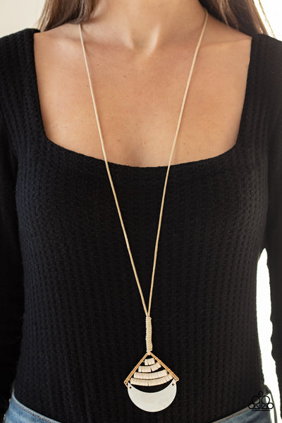 Beach Beam - Gold Necklace