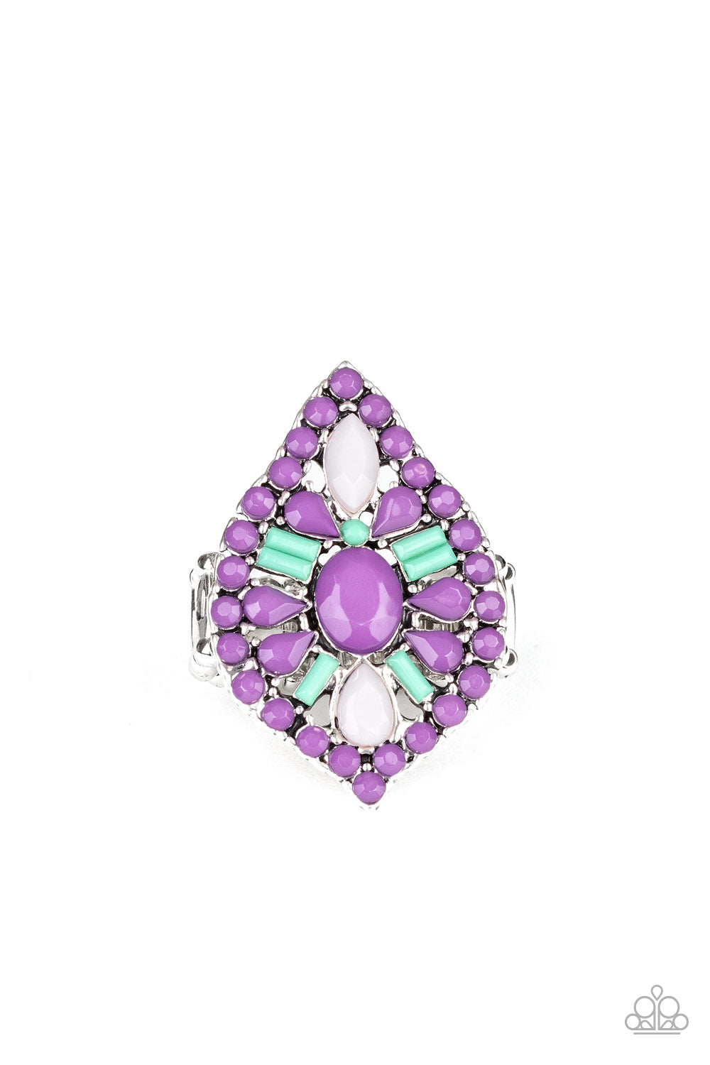 Jungle Jewelry - Purple Ring