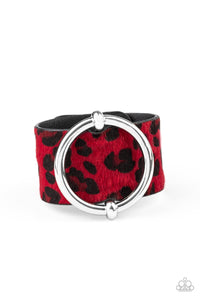 Asking FUR Trouble - Red Bracelet