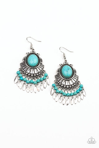 Eco Trip - Blue Earrings