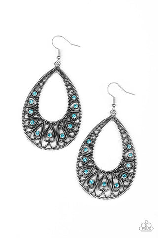 Love To Be Loved - Blue Earrings