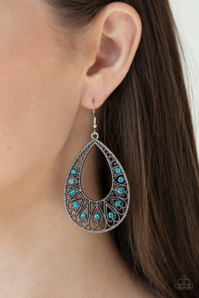 Love To Be Loved - Blue Earrings