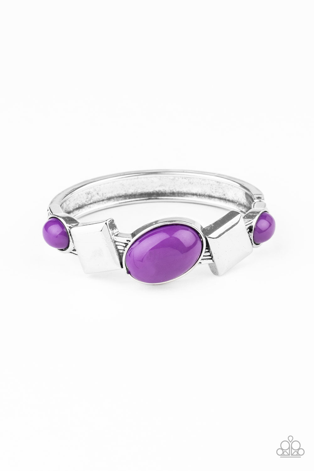 Abstract Appeal - Purple Bracelet